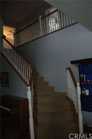 View of stairs from front door