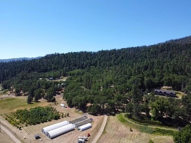 Aerial orchard GH home pond