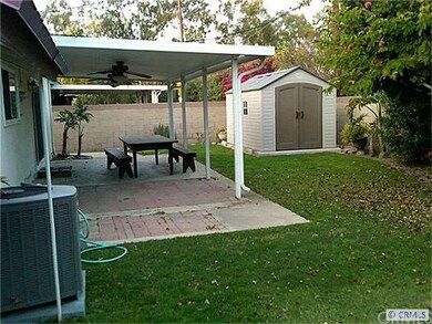 Covered Patio and storage  shed