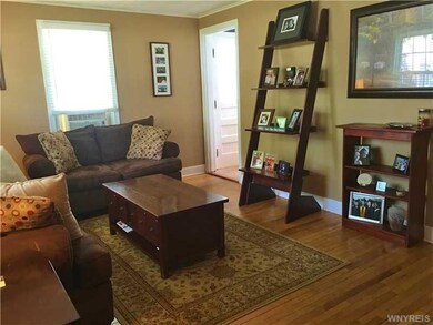 Living Room. Living room view from front door entr