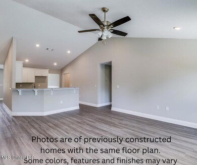 Photos are of previously constructed hom
