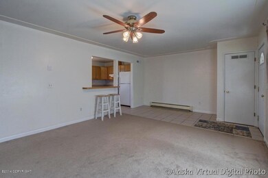 Looking towards dining area & kitchen
