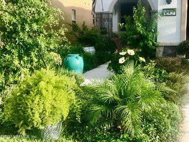 Lush Front Walk