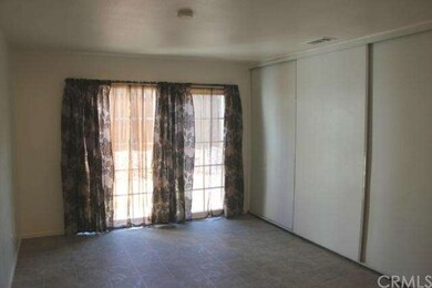 Sliders in Master Bedroom.  Expansive closet with 