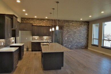 Hardwood floors and gas fireplace