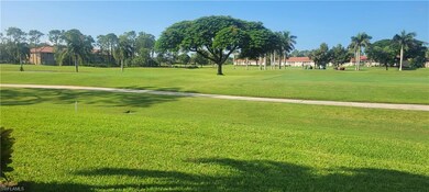 Sunny golf course view
