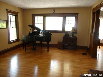 Living Room Gleaming hardwood floors