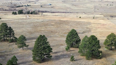 Aerial overview of property's location featuring rural landscape