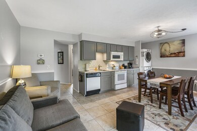 Living to kitchen