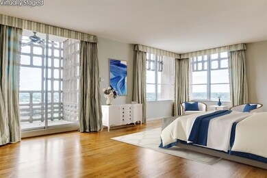 Oversized master bedroom with sitting area and mor