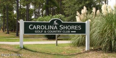 Entrance sign into subdivision