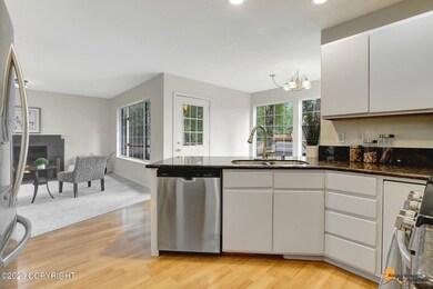 Newly painted cabinets