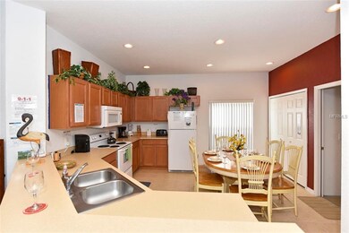 Large kitchen with eating space