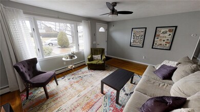 Beautiful new exterior doors in living room and ga