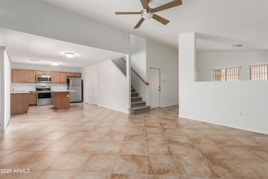 Family Room and Kitchen