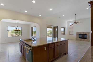 Kitchen,  Great Room and Dining Area