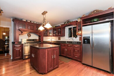 Custom cabinets, miles of granite, and all stainle