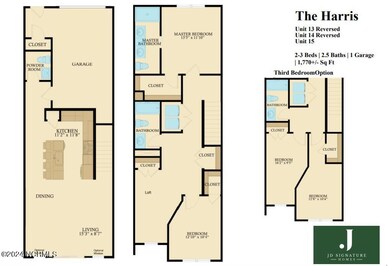 The Harris - Floor Plan