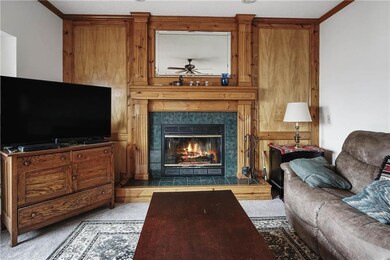 Wood burning fireplace with a gas starter makes en