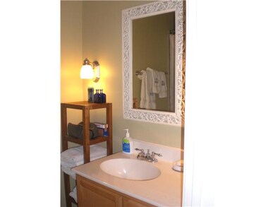 2nd Bedroom's private bath which has been updated.