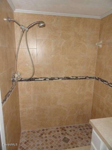 Master shower