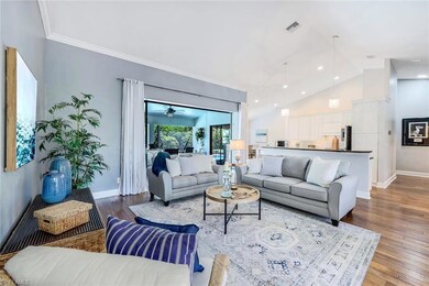 Living Room open to Kitchen