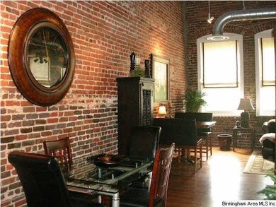Beautiful sealed exposed brick.  Two dining areas.