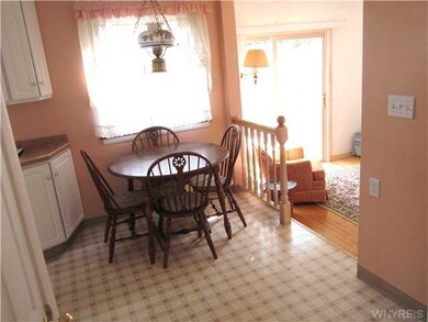 Kitchen Dining View of Kitchen dining area w/prett