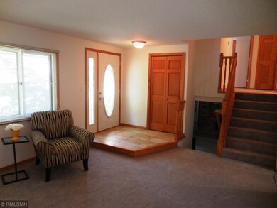 Large main floor entry.