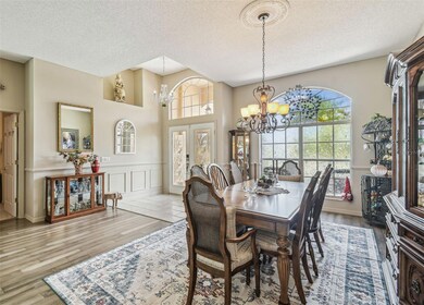 DINING ROOM AND ENTRANCE FOYER