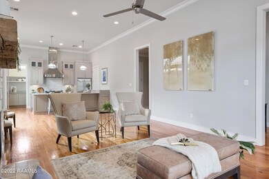 Open plan for entertaining