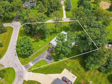 Aerial property outline