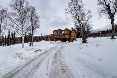 At Crest of Driveway
