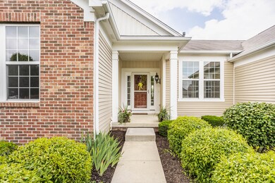 Welcoming Covered Front Porch Entry