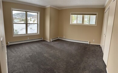 Empty room with a mountain view, a wealth of natur