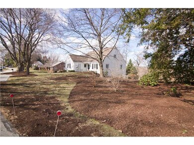 Exterior Front. Spacious lot has been landscaped a