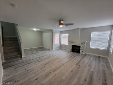 Open concept living/dining room combo