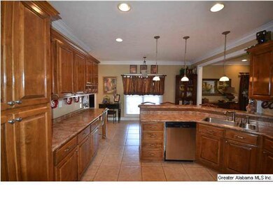 Lots and lots of cabinets! Large pantry!
