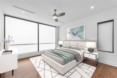 Primary suite is on the third floor. This room als