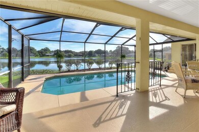 Entertainment size lanai with a view !