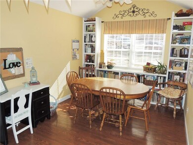 Large eat-in with built in shelves