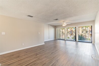 Living Room with Sliders to balcony