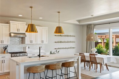 Kitchen to dining 1