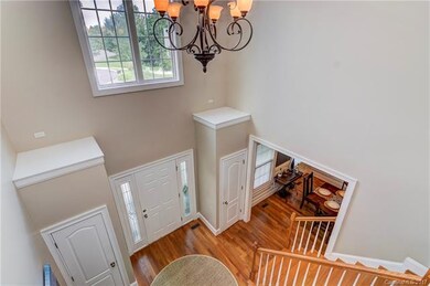 Two-story foyer