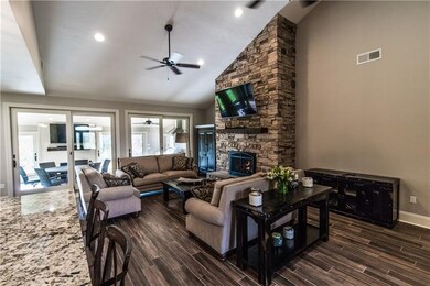 Heated tile floors with that hardwood look.