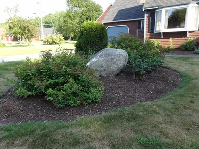 Lovely landscaping, snow plowed and...
