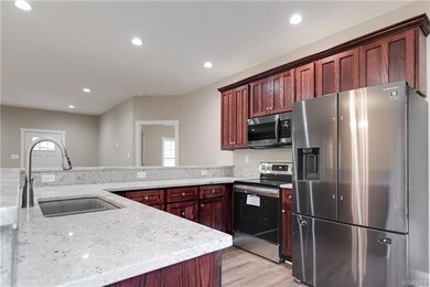 Cabinets will be white not stained