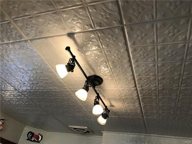 Classic tin ceiling in Kitchen