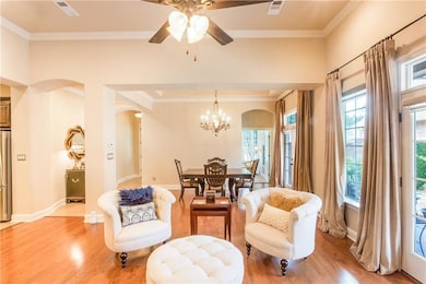  Here, you are  seeing a peek of the living room,