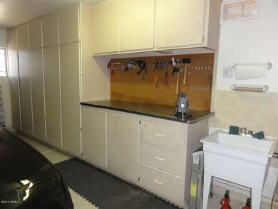 Garage Cabinets and Sink